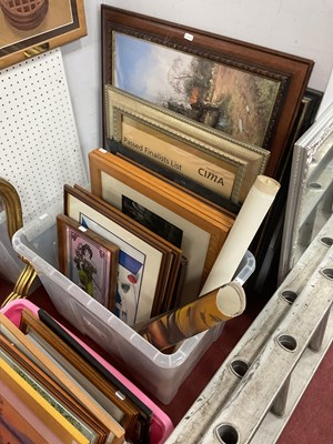 Lot 1150 - Quantity of framed pictures and posters,...