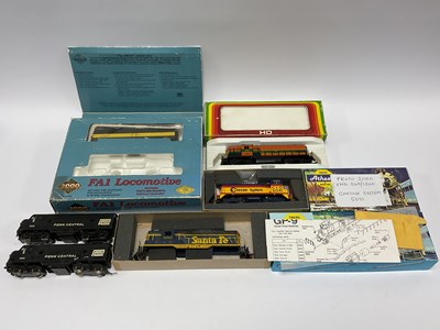 Lot 716 - Five HO scale American outline diesel...