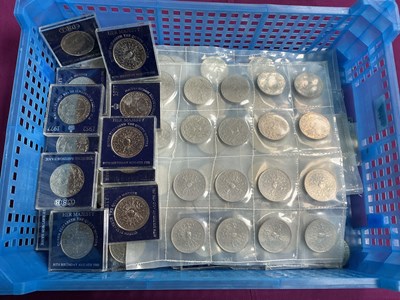 Lot 479 - Large Collection Of GB Commemorative Crowns,...