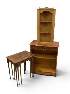 Lot 1490 - Strongbow Bow Fronted Side Cabinet 60.5cm wide,...