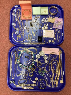 Lot 163 - A Collection of Modern Costume Jewellery,...