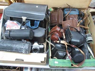 Lot 1062 - A Large Collection of Cameras to include...