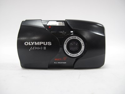 Lot 1263 - Olympus Mju II 35mm Compact Film Camera with a...