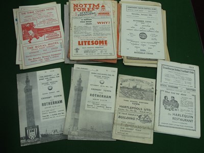 Lot 388 - 1950s Programmes North Midlands Clubs mainly...