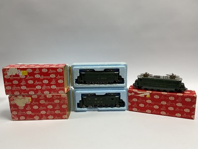 Lot 742 - Three boxed HAG HO scale SBB (Swiss) Ae 4/7...