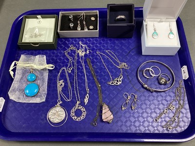 Lot 132 - A Collection of "925" and Other Jewellery,...