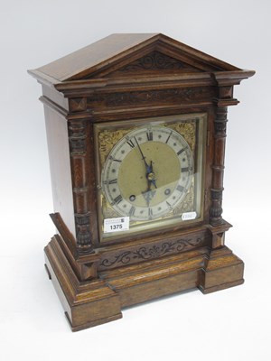 Lot 1375 - A late 19th/early 20th-century German oak...