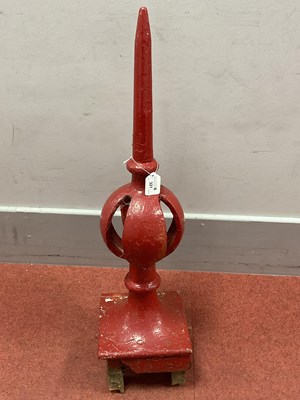 Lot 321 - Railwayana - A Pre-George V Era Cast Iron...