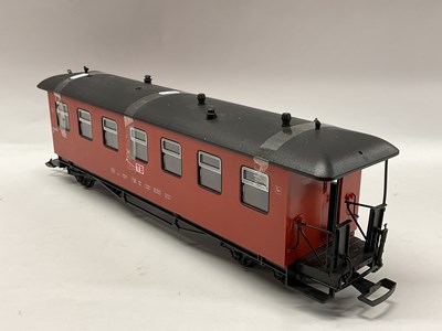Lot 812 - A Newqida G scale European style bogie coach...