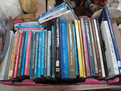 Lot 1104 - Railway books and DVDs, including regional...