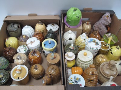 Lot 1222 - Large quantity of ceramic honey pots and...