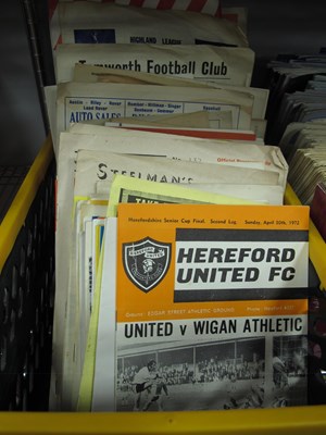 Lot 130 - Non-League Programmes 1957 and Later,...