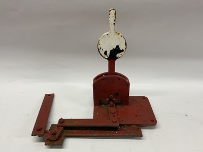 Lot 327 - Live Steam - A Cast Metal Track Switch Lever...