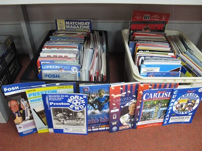 Lot 45 - General League Club Programmes 1980 & Later,...