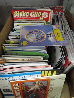 Lot 40 - General League Club Programmes 1980 and Later,...