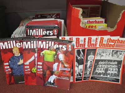 Lot 49 - Rotherham United Home Programmes 1970 to 90's,...