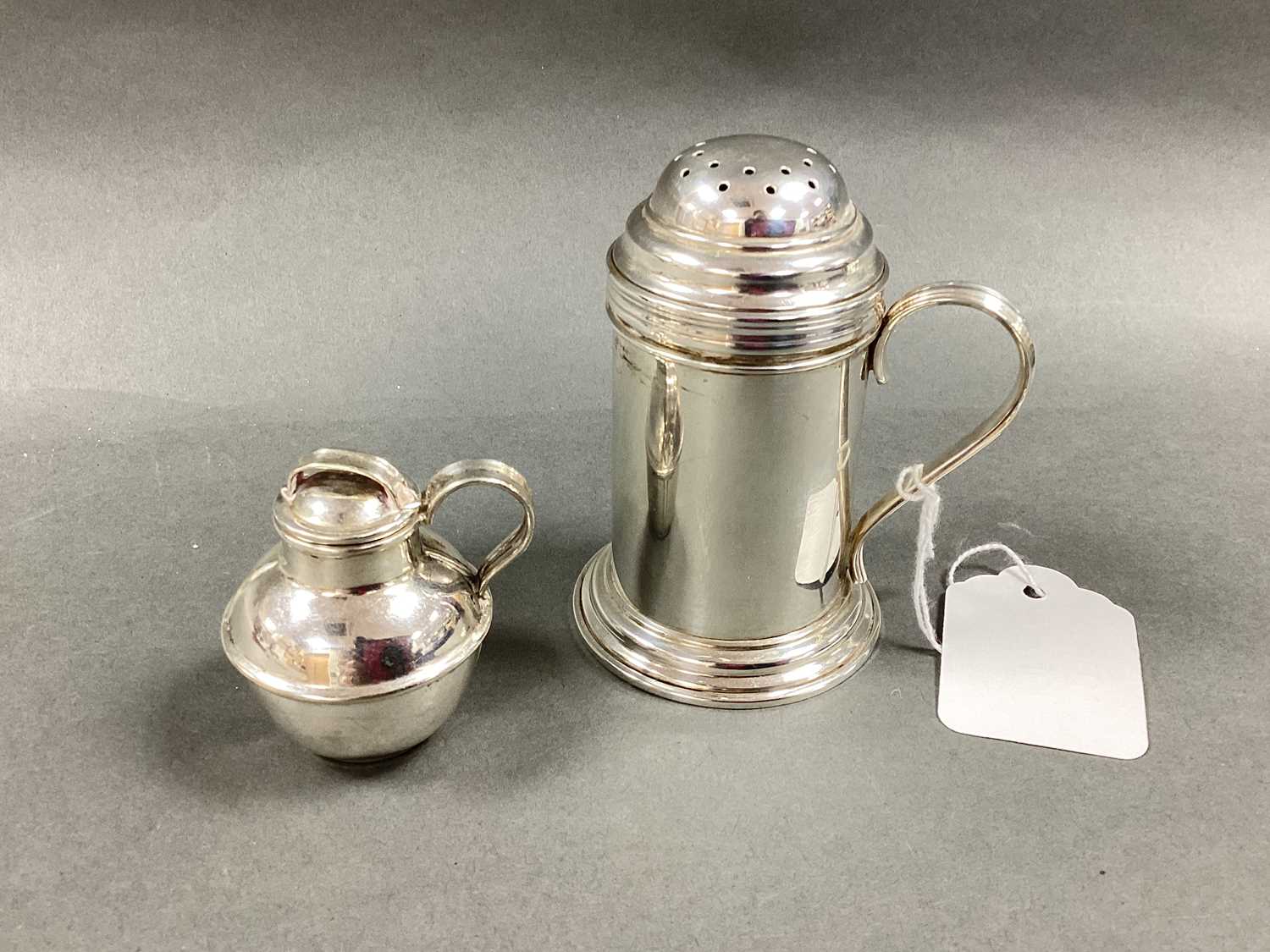 Lot 16 - Asprey & Co Ltd; A Hallmarked Silver Shaker,...