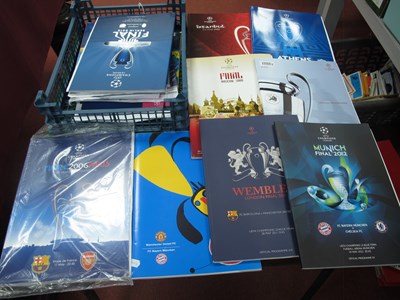 Lot 289 - Champions League Cup Final Programmes 1999,...