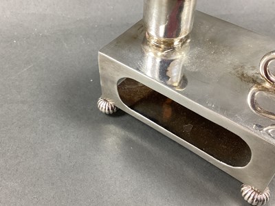 Lot 5 - A Hallmarked Silver Matchbox Cover, SJ, London...