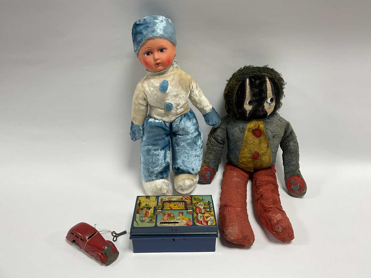 Lot 348 - A Mid XX Century Clockwork Red Racing Car in...