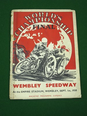 Lot 62 - Speedway 1938 World Championship Final...