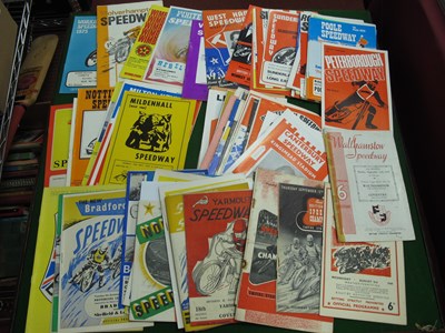 Lot 80 - Speedway Programmes - Riders Finals 1946, 47,...