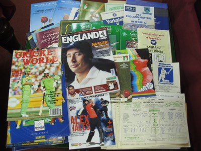 Lot 54 - Cricket Scorecards, Yorkshire, South Africa...
