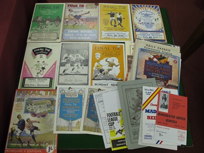 Lot 330 - Reproduction Programmes - FA Cup and League...