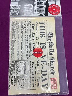 Lot 479 - 80th Anniversary Of VE-Day Gold Plated 50p...