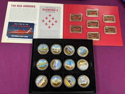 Lot 480A - A Royal Air Force Red Arrows Seven Ingot...