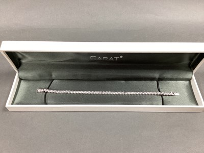 Lot 81 - CARAT London; A Claw Set Marquise Tennis...