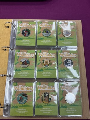 Lot 403A - 2023 The Wombles Guernsey 50p Colour Print...