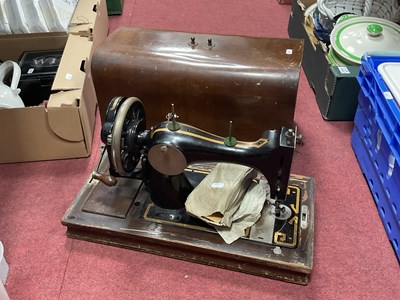 Lot 1081 - A British-made Vichand sewing machine by...
