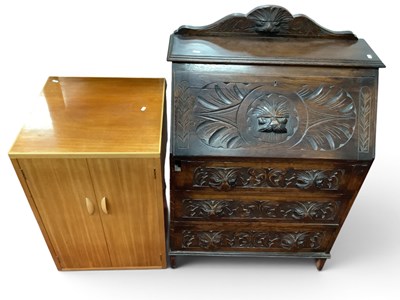 Lot 1461 - Late XIX Century Early XX Century Carved Oak...