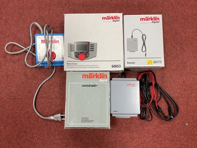 Lot 466 - A boxed Marklin digital "mobile station"...