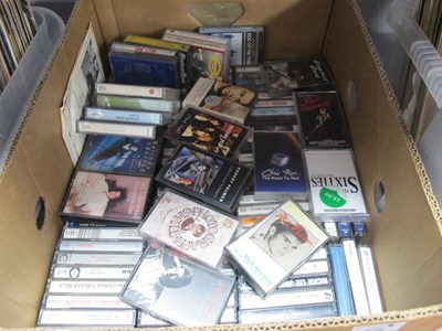 Lot 575 - Lot of 100+ Cassette Singles and Albums,...