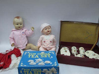 Lot 1318 - Vintage "Roddy" Hard Plastic Jointed Doll,...