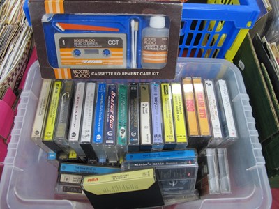 Lot 493 - Lot of 40+ Cassette Singles and Albums,...
