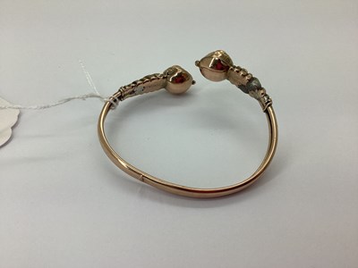 Lot 75 - A Chester Hallmarked 9ct Gold Torque Style...