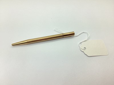 Lot 197 - A 9ct Gold Propelling Pencil, G&C, London 1919...