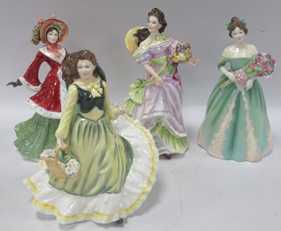 Lot 1224 - Royal Doulton Lady Figurines, to include...