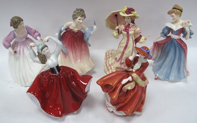 Lot 1172 - Royal Doulton Lady figurines, to include Amy's...