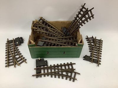 Lot 810 - Eleven LGB G scale points, some fitted with...