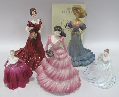 Lot 1197 - Coalport Lady Figures, to include Ladies of...