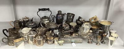 Lot 140 - A Selection of Assorted Plated Ware, including...