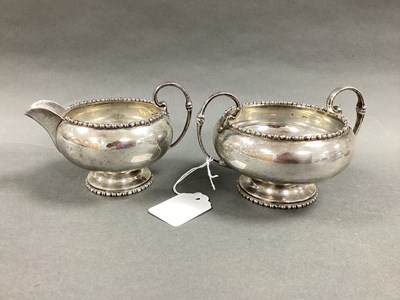 Lot 1 - Walker & Hall; A Hallmarked Silver Twin...