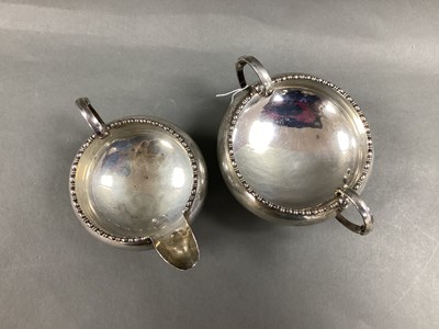 Lot 1 - Walker & Hall; A Hallmarked Silver Twin...