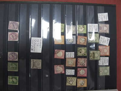 Lot 328 - Stamps; A stockbook containing a World stamp...