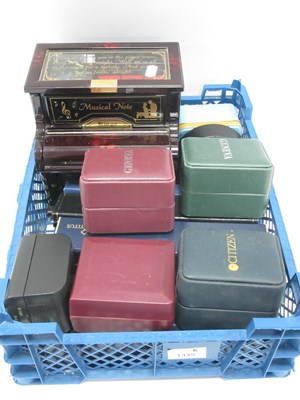 Lot 1335 - Jewellery Box as a Plastic Musical Piano,...