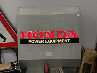 Lot 1122 - Honda Power Equipment, aluminium illuminated...